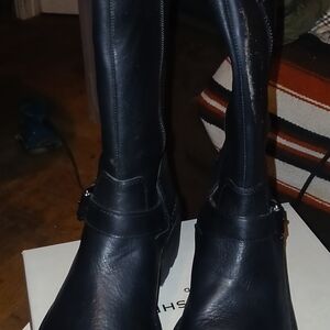 Naturalizer Black Heeled Boots